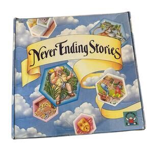 Vintage 1990s Discovery Toys Never Ending Stories Game Rare Imagination
